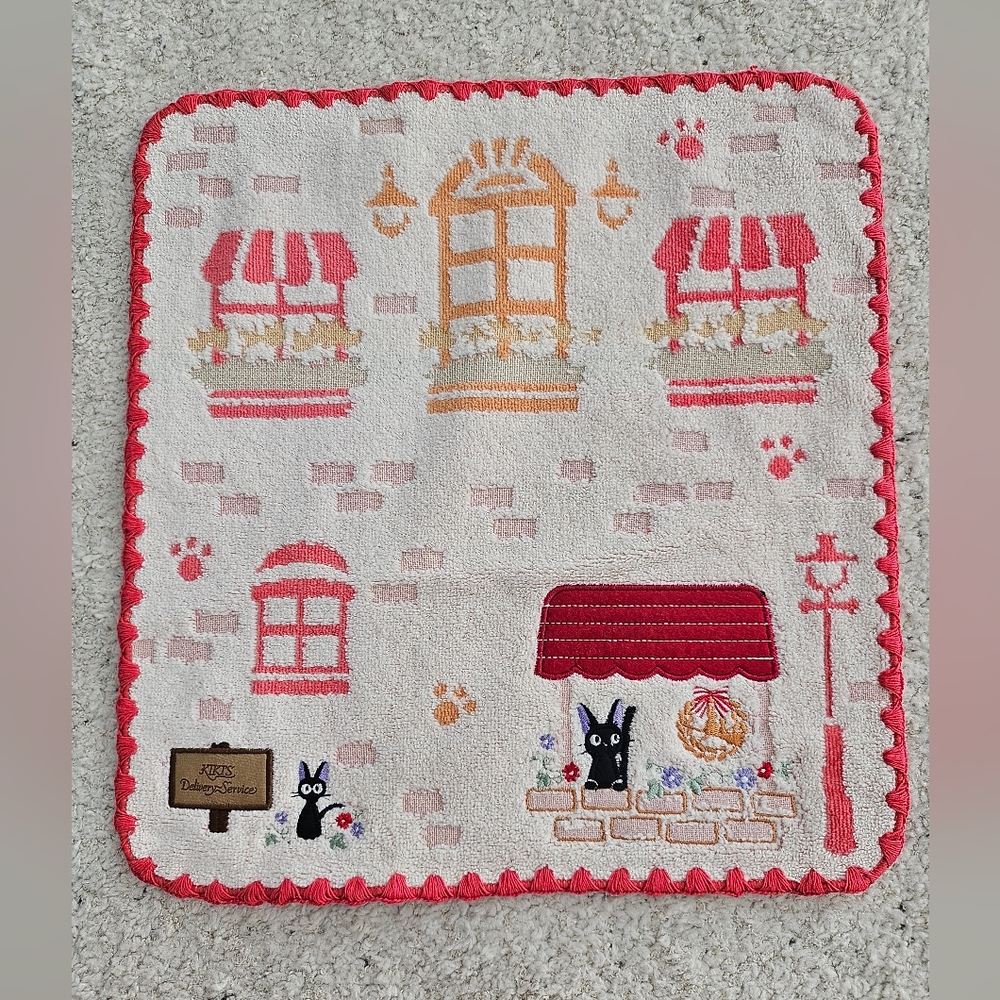 Ghibli Kikis Delivery Service Jiji Hand Towel